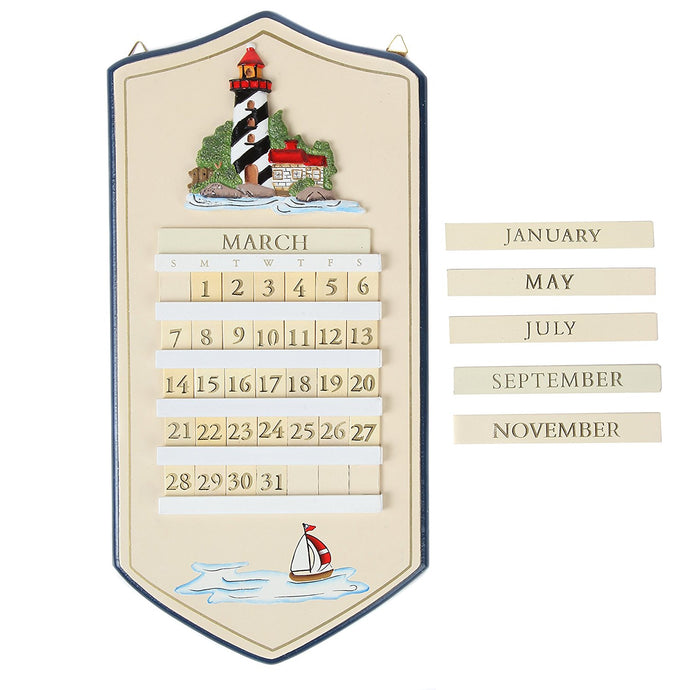 Perpetual Calendar, Lighthouse Perpetual Calendar
